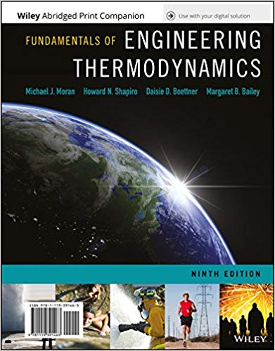 Fundamentals of Engineering Thermodynamics (9th edition)